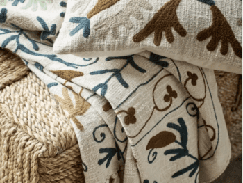 Madam Stoltz - Suzani - broderet - pudebetræk